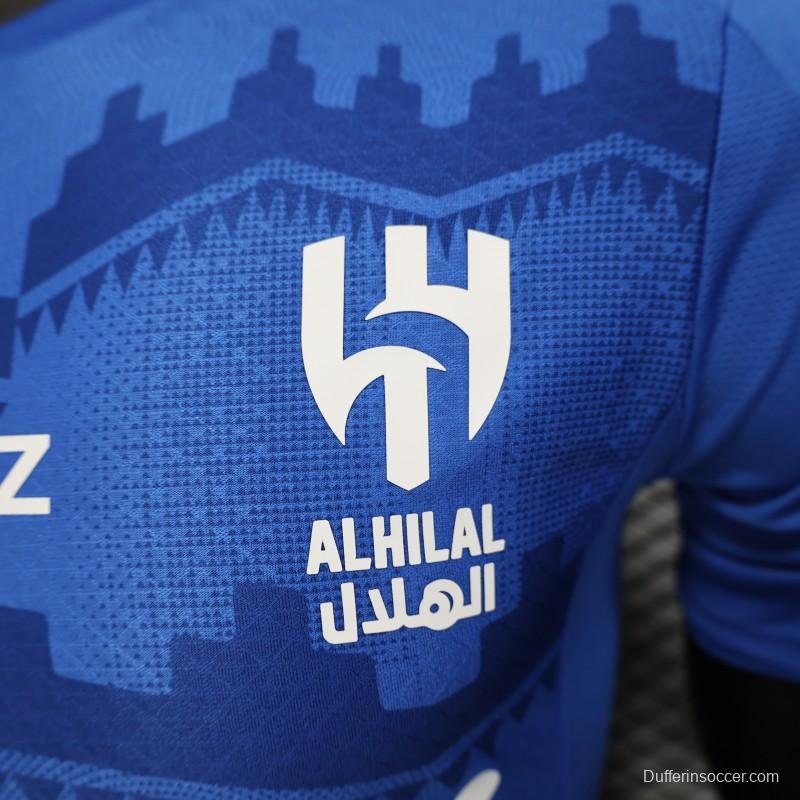 Player Version 25/26 Al Hilal Home Jersey