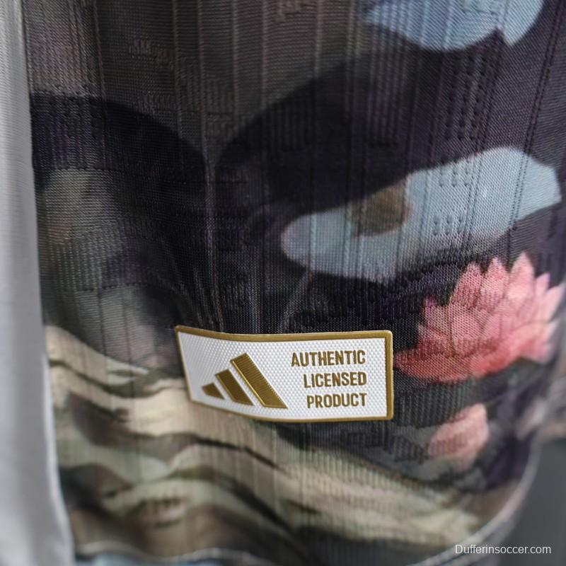 Player Version 2025 Japan White with Dragon Ball Nature Scene Jersey