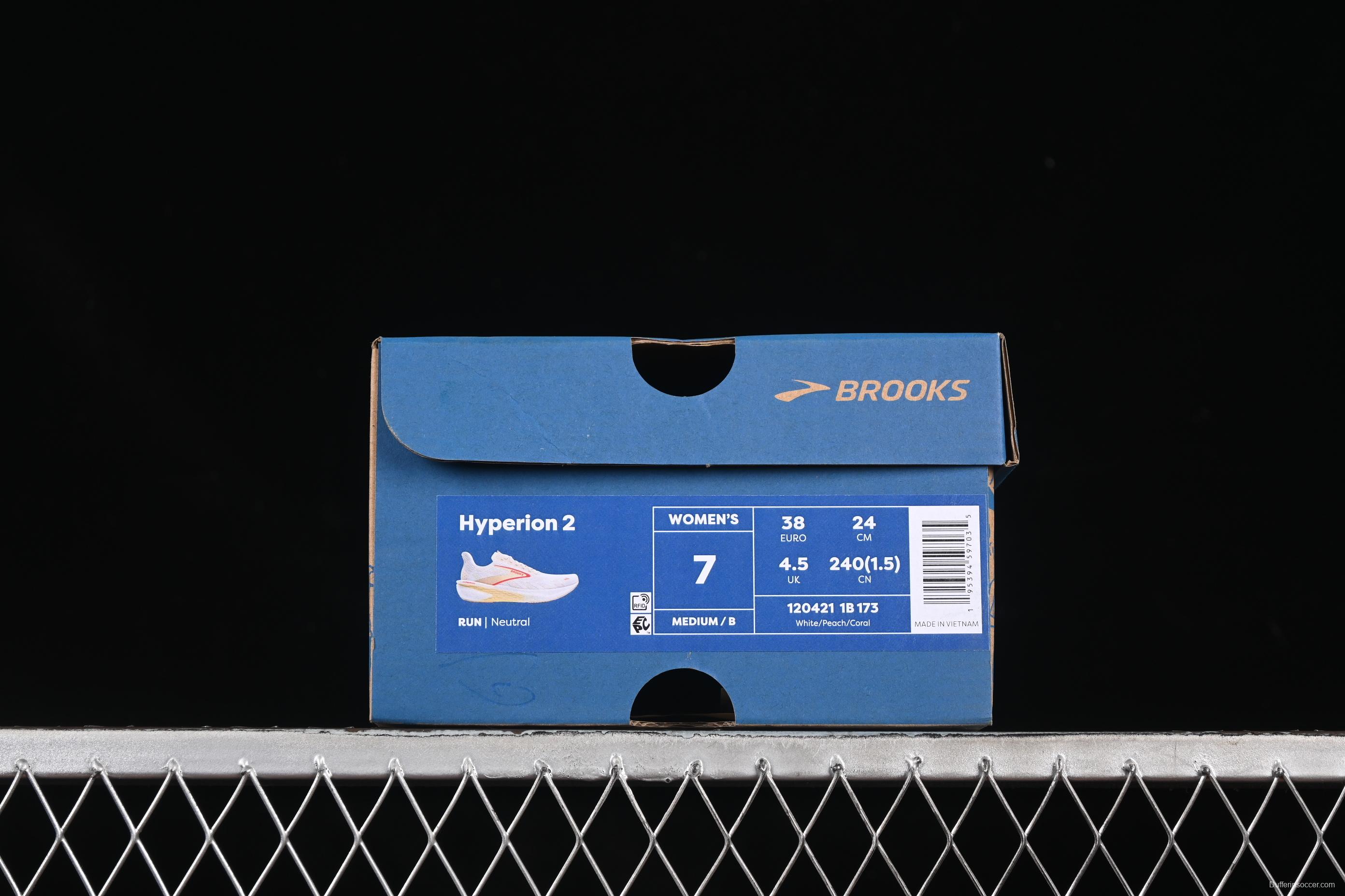 Brooks Hyperion 2 Low-Cut Breathable Lightweight Cushioned Running Shoes - 1204211B173