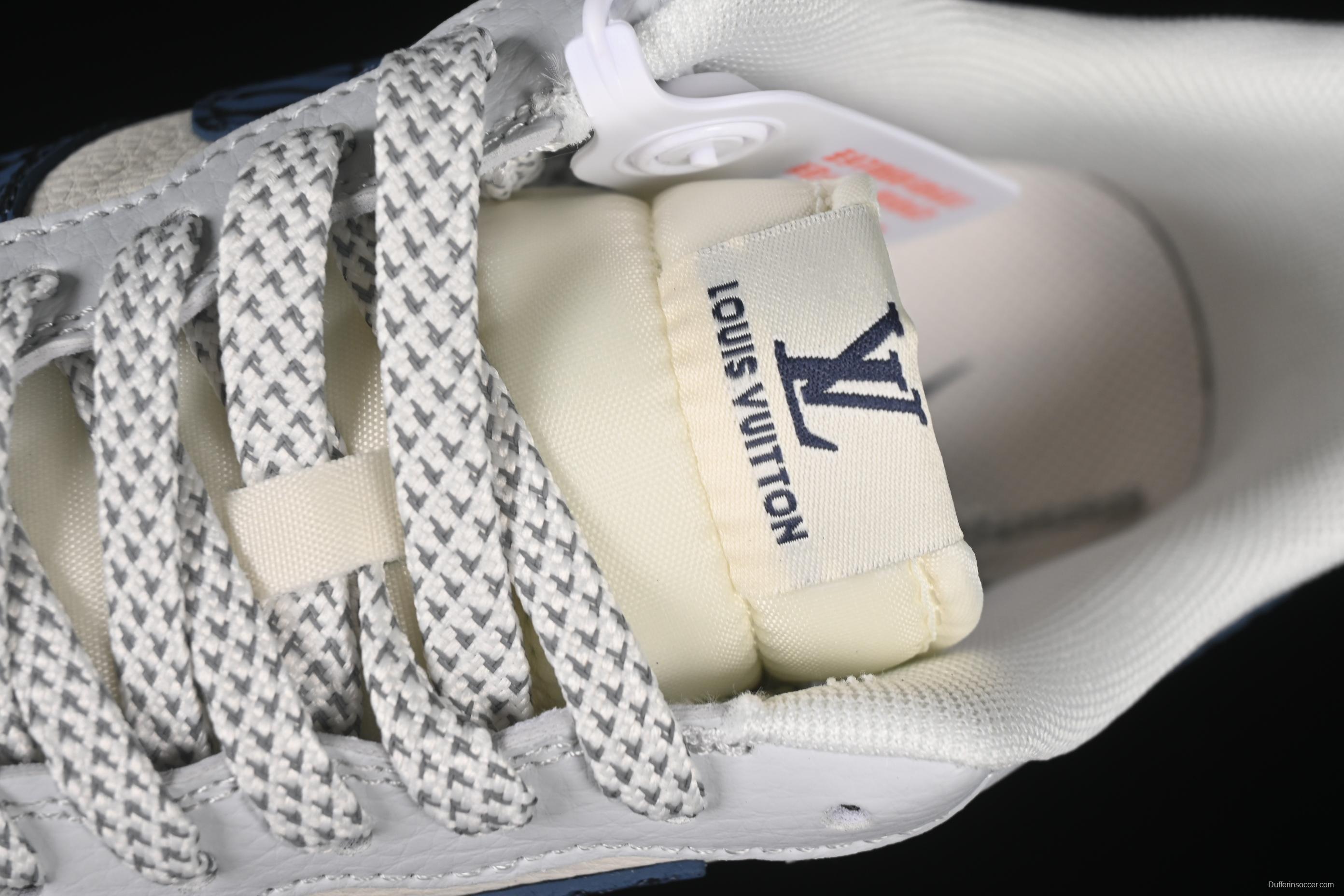 Nike Air Force 1 '07 Low LV Collaboration Blue Stone Grain Casual Sneakers - JJ2508-701