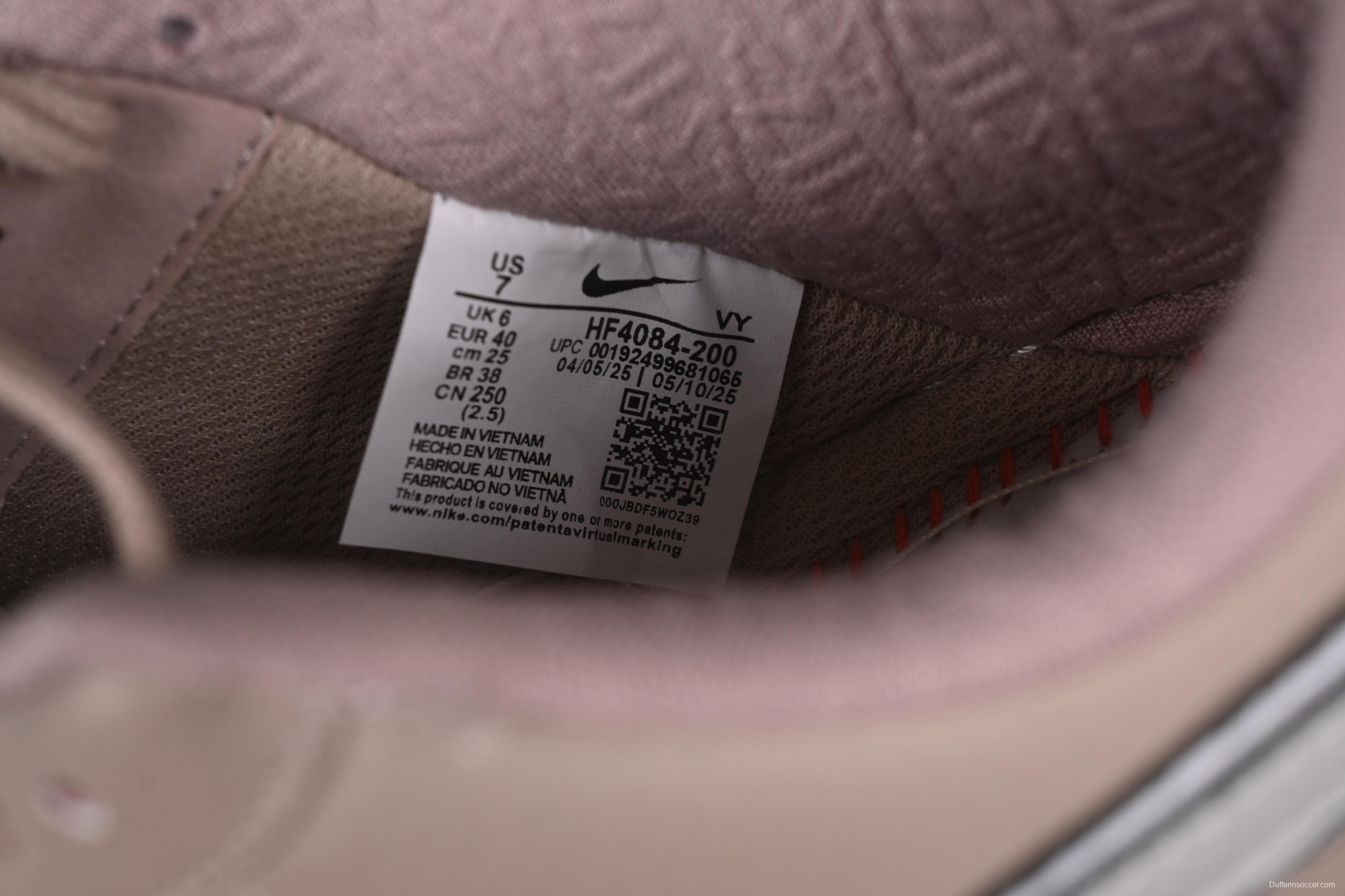 Nike A Ma Maniére x Air Force 1'07 Low Casual Sneakers with Premium Leather and Signature Lining - HF4084-200