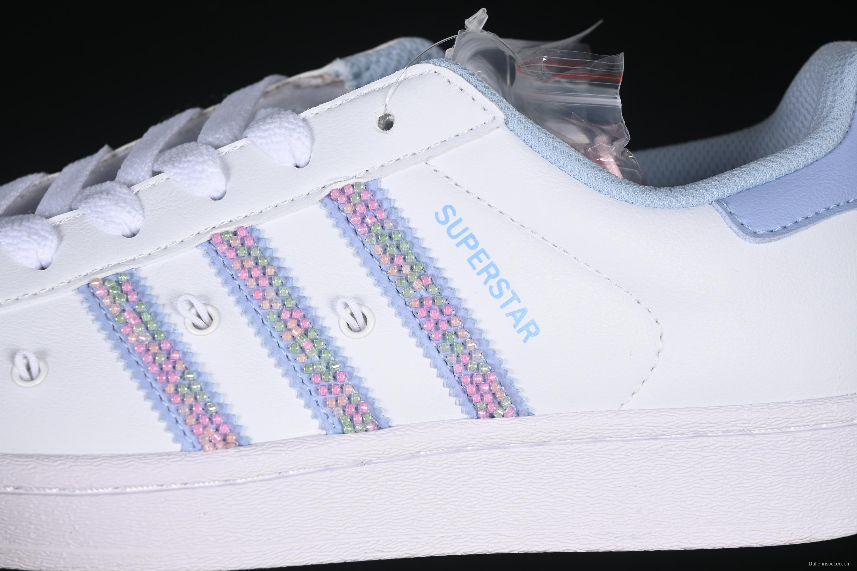 Adidas Superstar II JR Sneakers with Shell Toe Design - JR1332