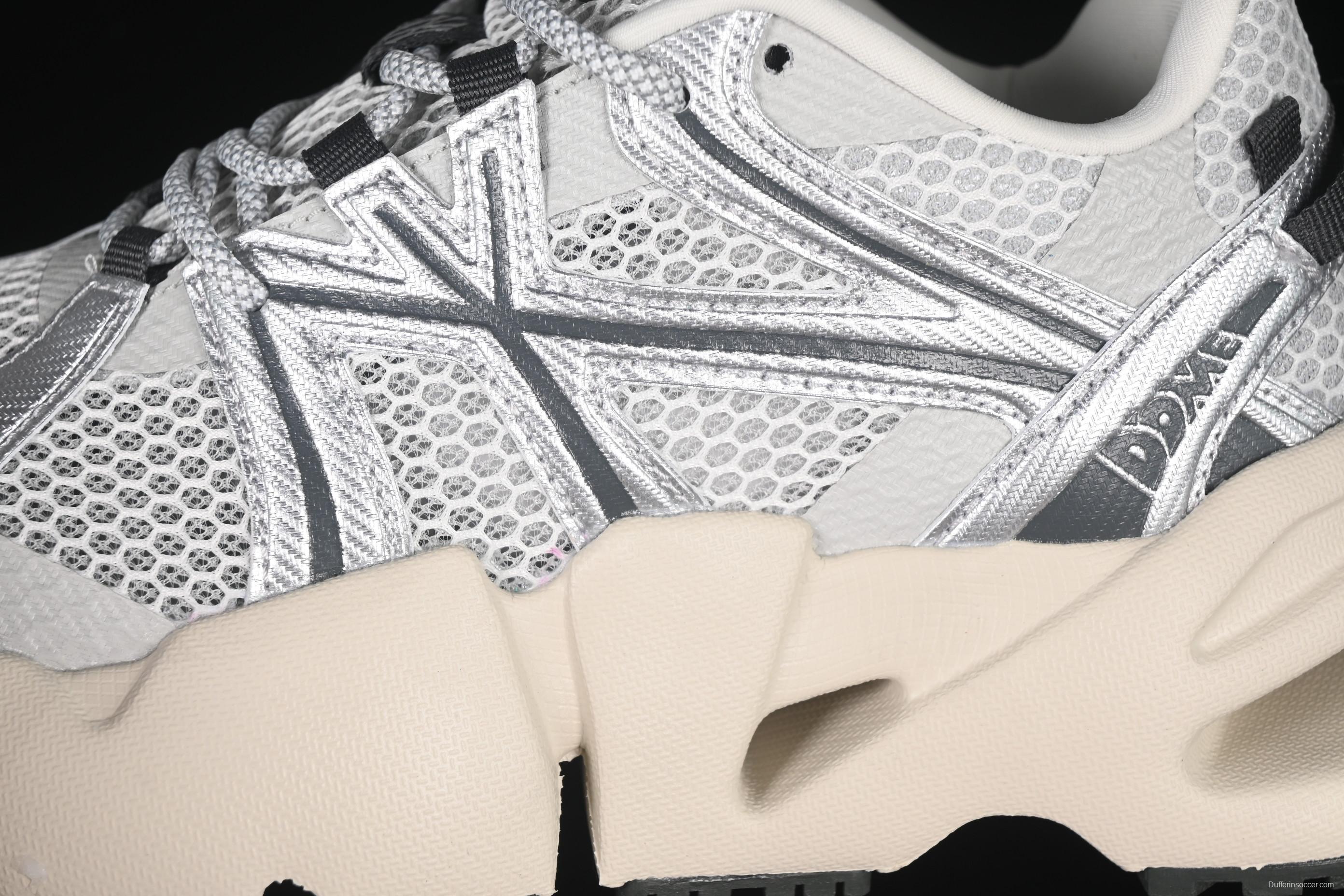 New York Yankees MLB Dome Runner Thick-Sole Hollow-Out Height-Increasing Casual Running Shoes - 3ARND015N50SIS