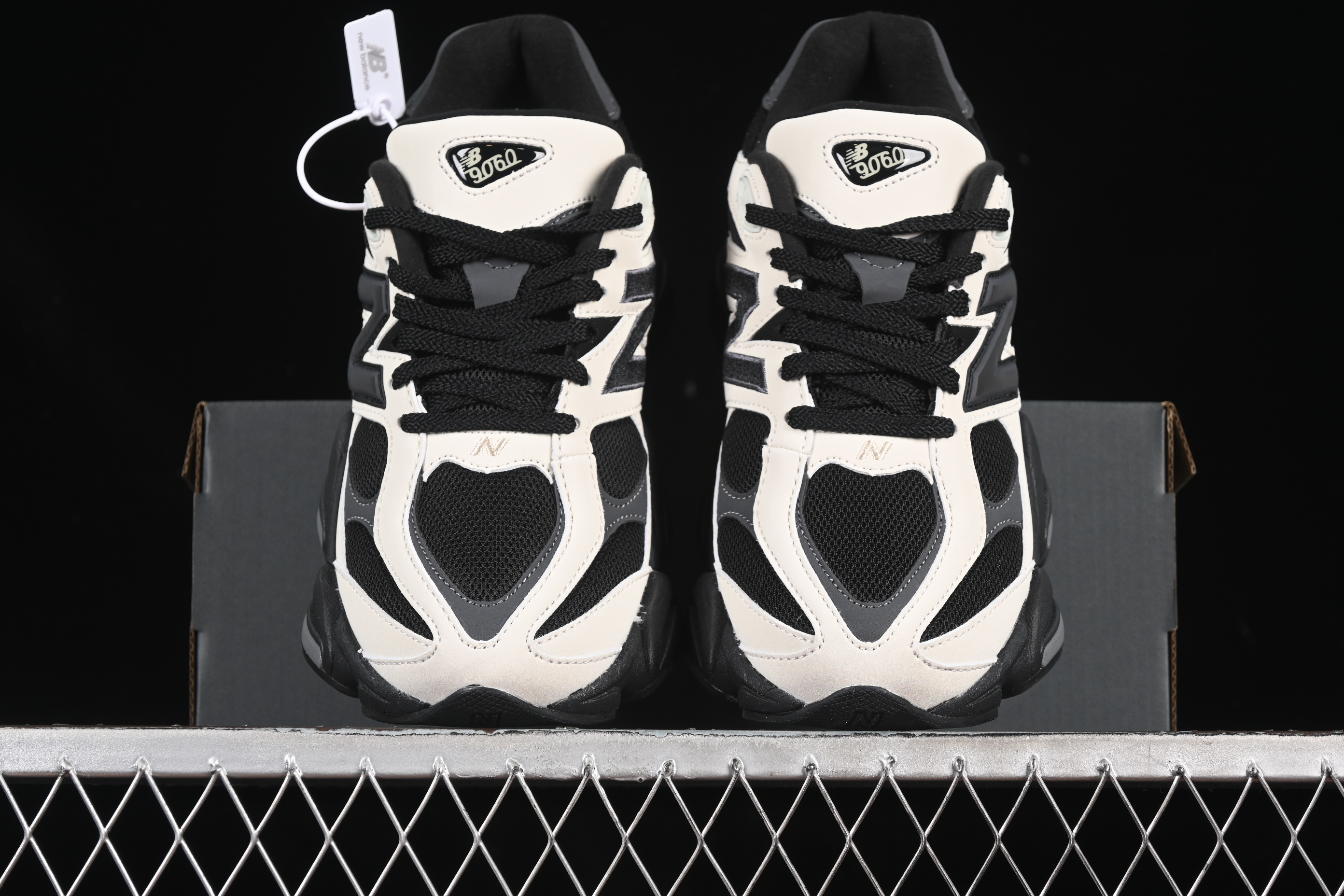 Joe Freshgoods x New Balance 9060 Retro Casual Running Sneakers with ABZORB Cushioning - U9060ZBS