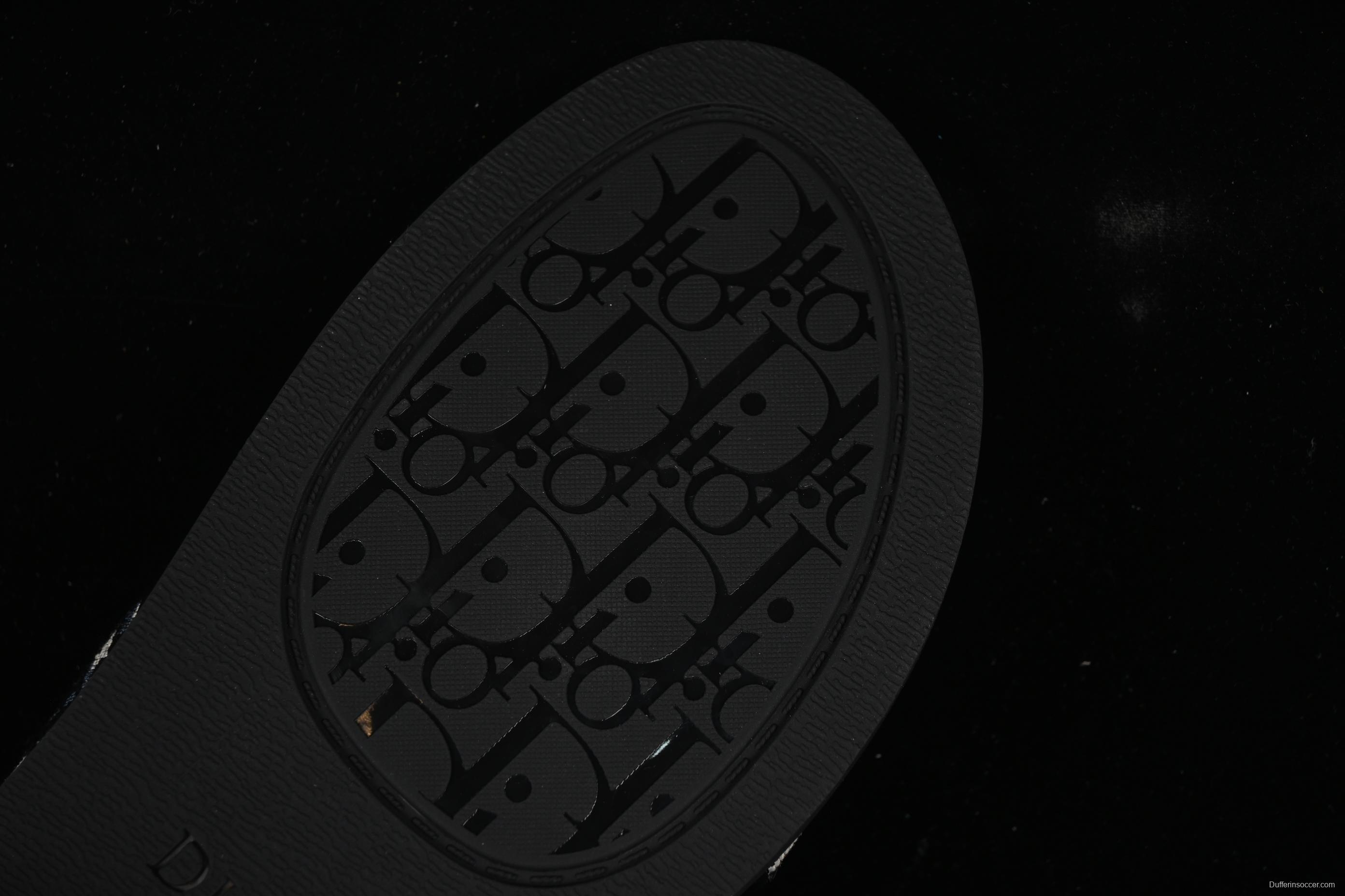 Dior Alias Oblique Summer Men's Slip-On Loafers with Cross Strap Design - 3SA126ZSA