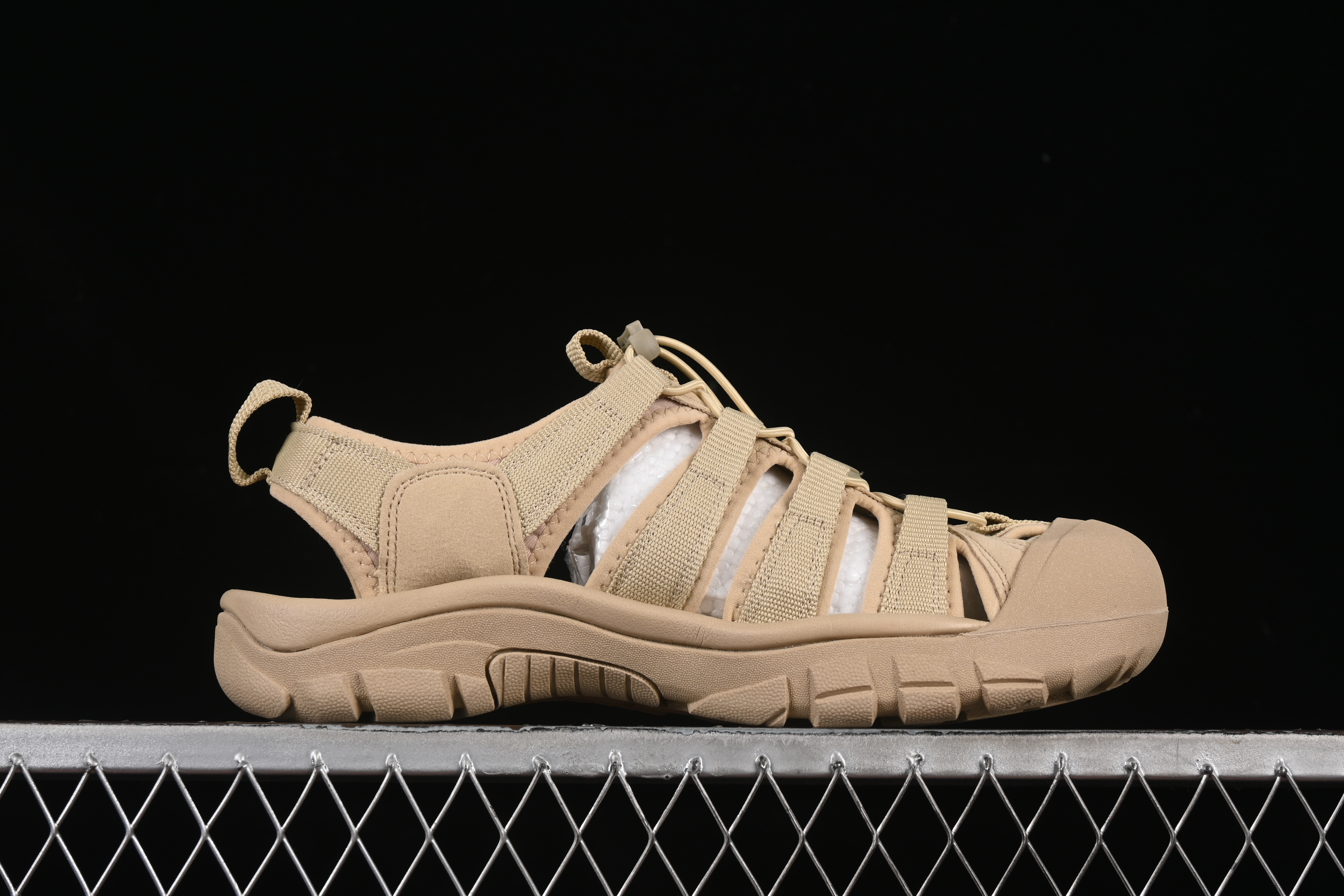 Keen Newport Summer Trendy Woven Stretch Water Hiking Outdoor Sandals - 1022258 Beige