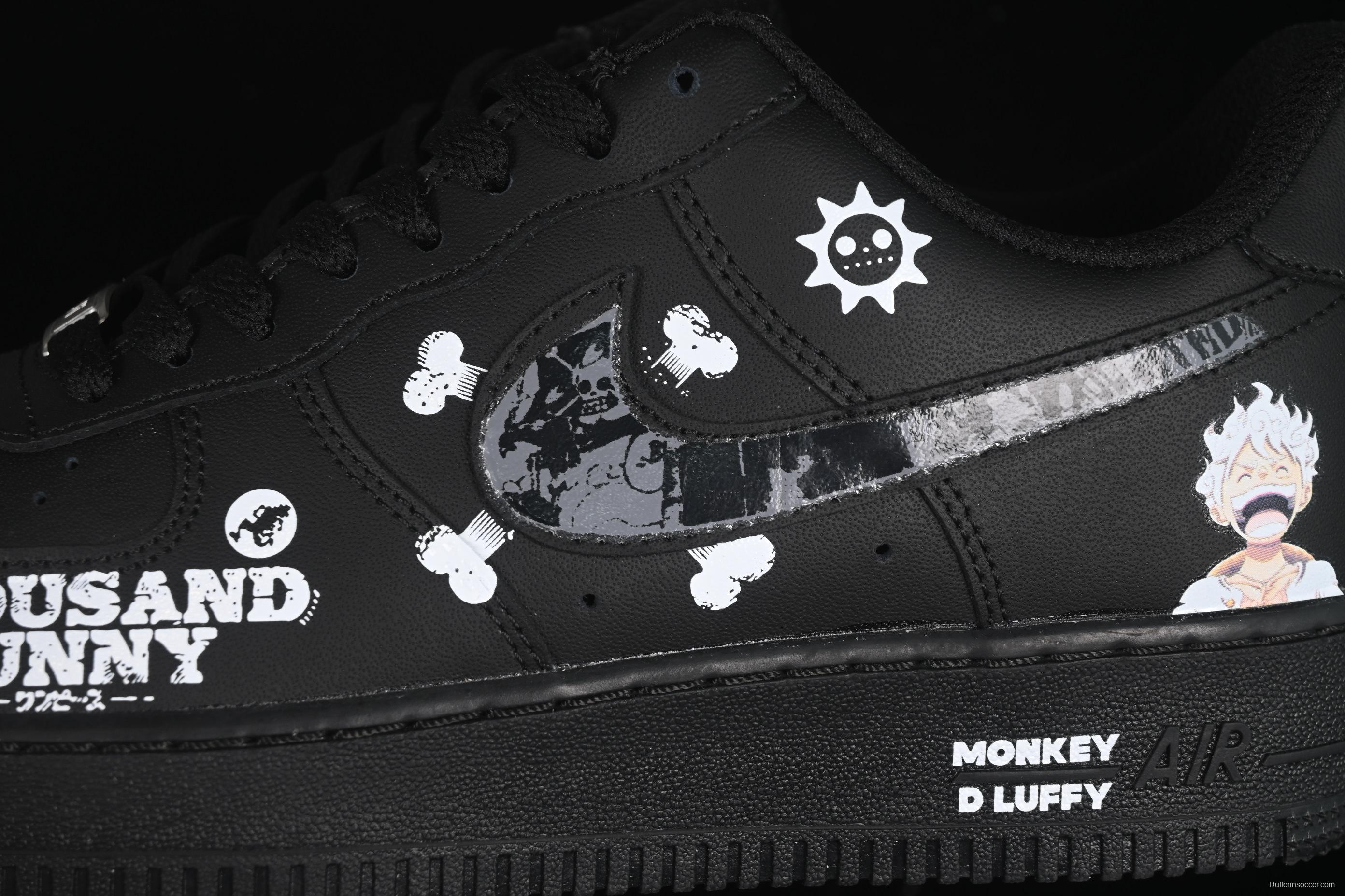 Nike Air Force 1'07 Low "Nica" One Piece Manga Series Gear 5 Nika Casual Sneakers - CW2288-016