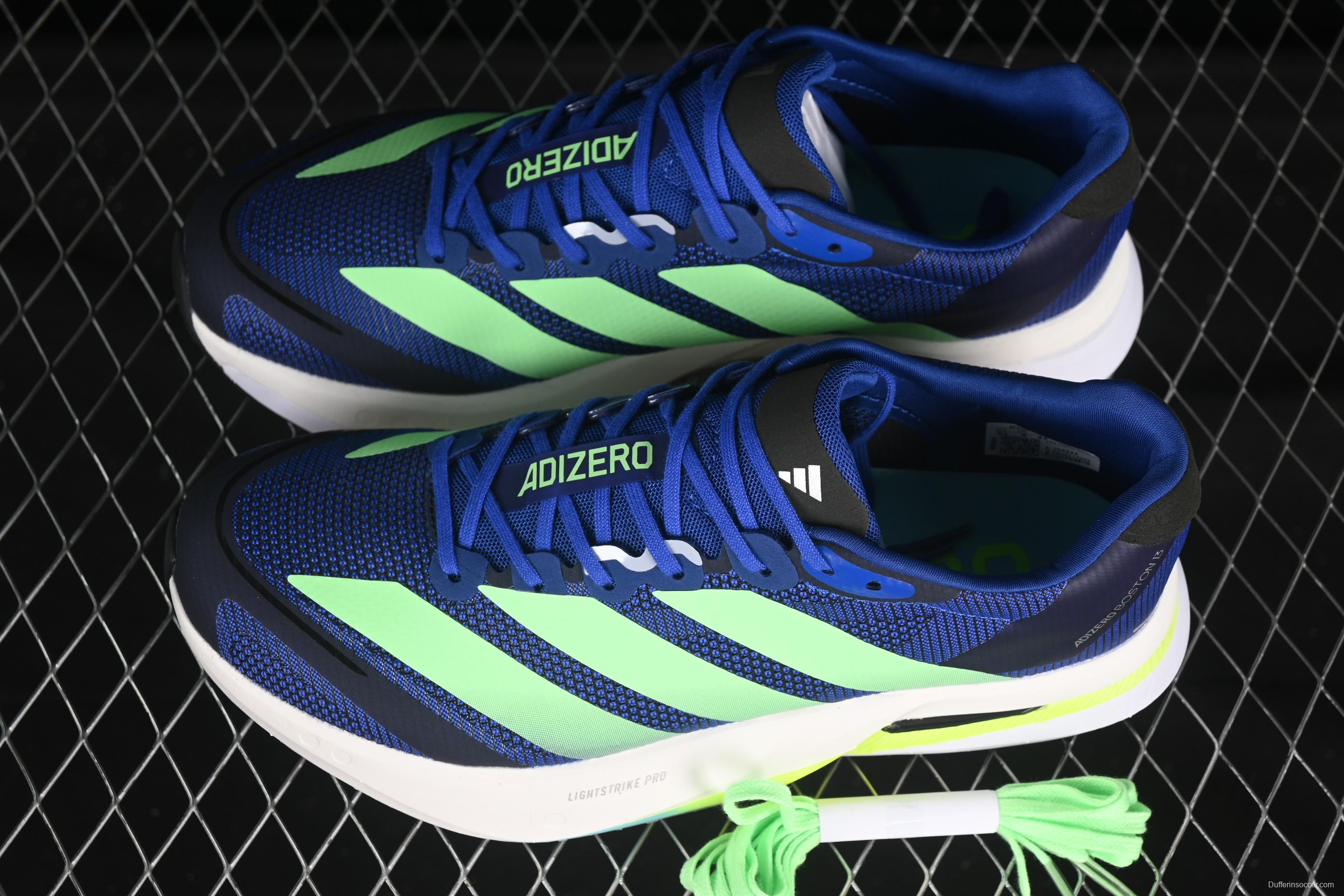 Adidas Adizero Boston 13 Running Shoes with Breathable Design - JS4944