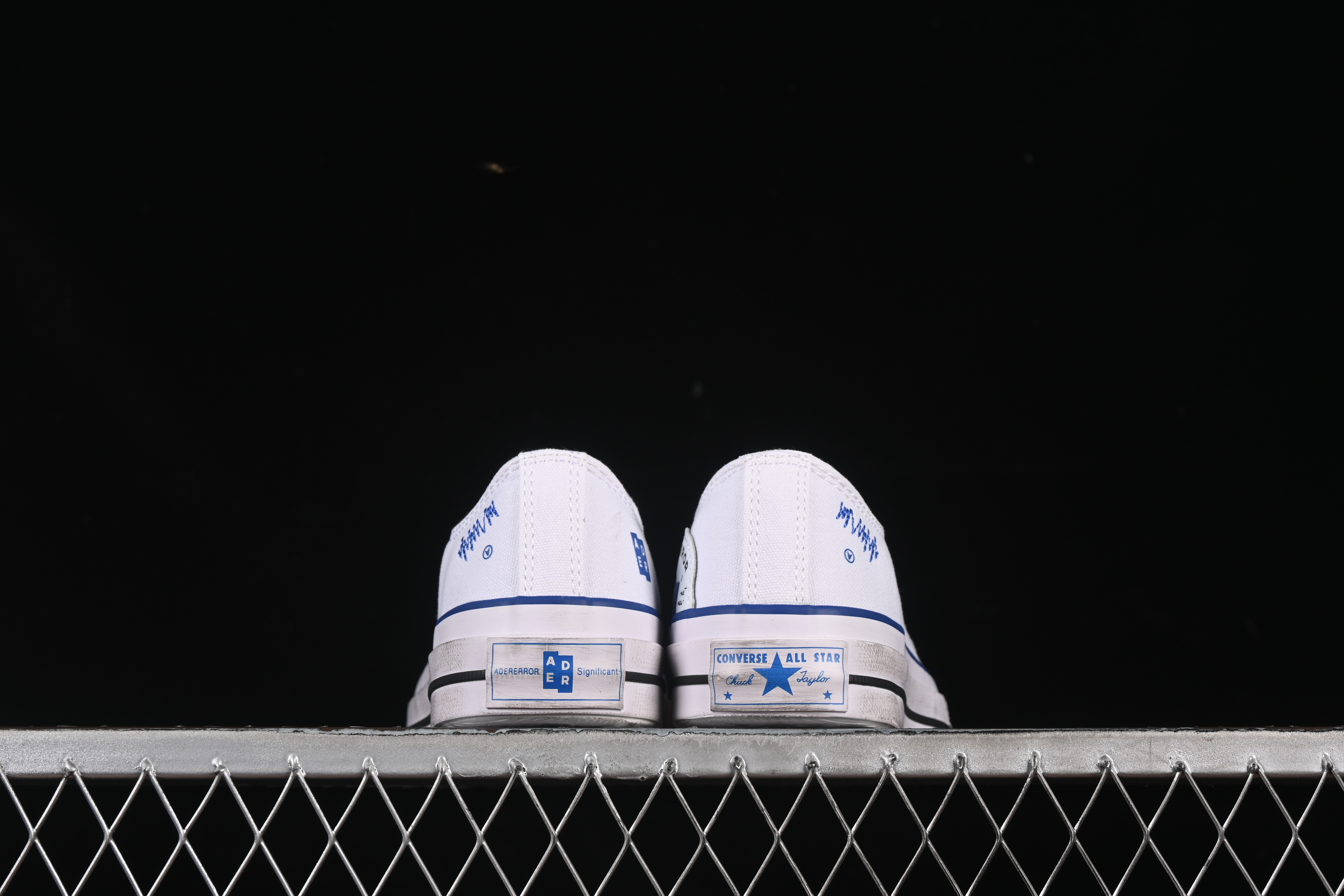 Ader Error x Converse Low-Top Casual Canvas Sneakers with Special Pattern Print - A14289C