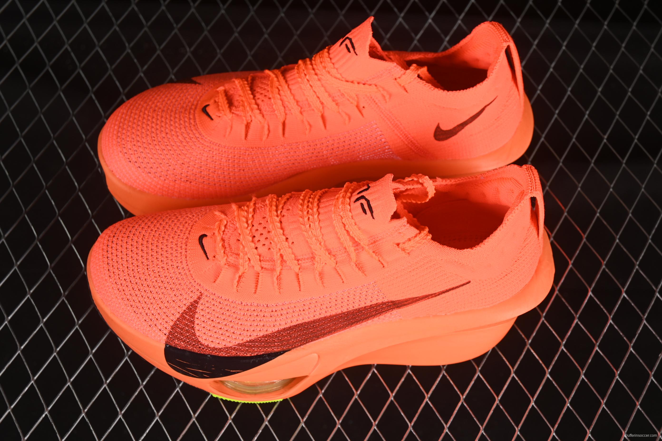 Nike Zoom AlphaFly Next 3% Prototype Marathon Running Shoes with Dual Air Zoom Cushion and ZoomX Foam - FD8315-014