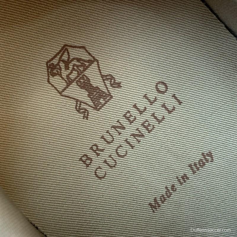 2025 Unisex Brunello Cucinelli Black Grey White Suede Leather Casual Sneakers LY