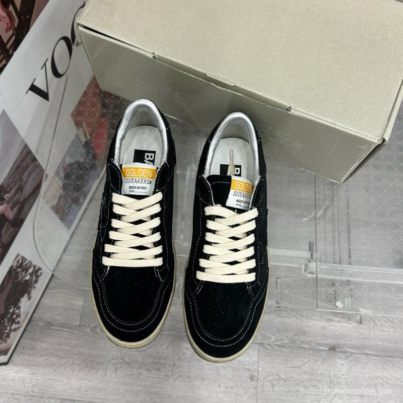 2024 Unisex GGDB Black Suede Sneakers MJ00260