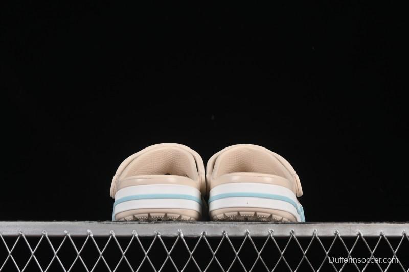 Crocs Classic Platform Clog Sandals Summer Two-Way Beach Sandals - B.D4