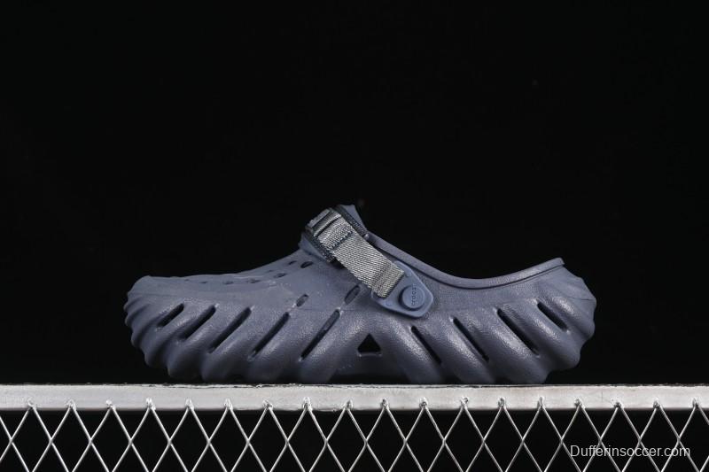 Crocs Bobs Flat Heel Closed Toe Slip-On Beach Clog Sandals - B.D4