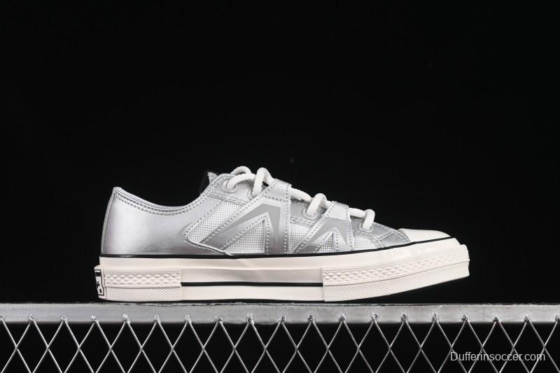 Converse Chuck 1970s Future Silver Low-Top Casual Sneakers - A15188C