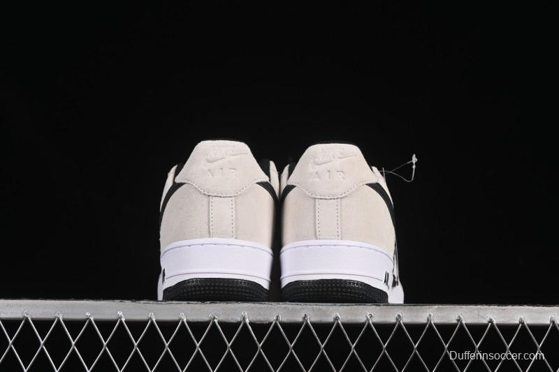 Nike Air Force 1'07 Low Casual Sneakers with Full-Length Air Cushion - IB6388-100
