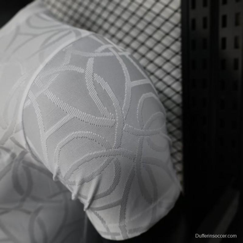 Player Version 25/26 Paris Saint-Germain PSG WHITE Pre-Match Jersey