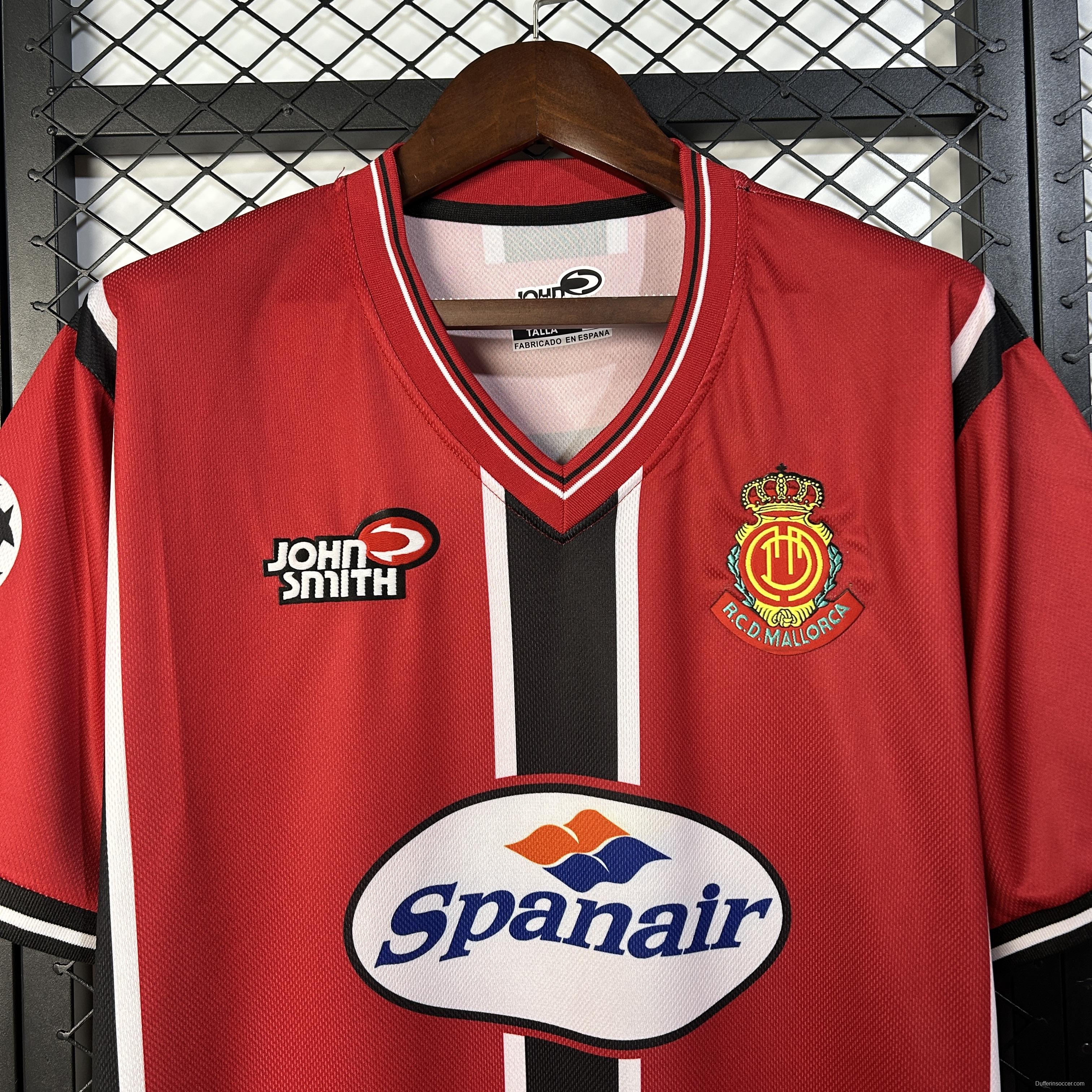 01/02 Retro Mallorca Red Home Jersey