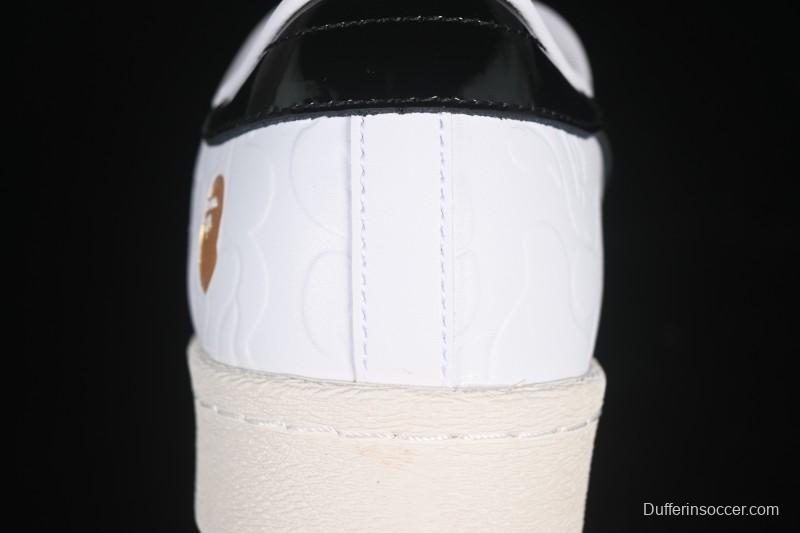 Adidas Bape Superstar Casual Sneakers with Shell Toe Design - JR2701