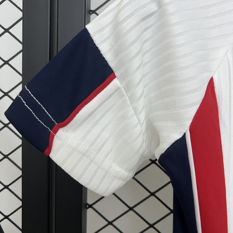 Retro 1998 Kids England Home Size 16-28 Jersey