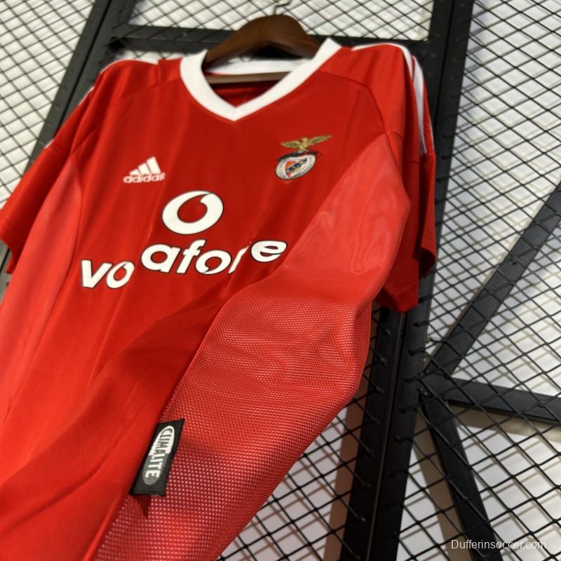 Retro 02/03Benfica Home Jersey