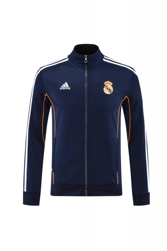 25/26 Real Madrid Navy Full Zipper Jacket +Long Pants