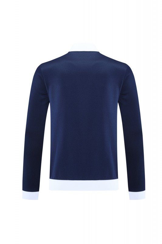 2025 Adidas Original Navy Full Hoodie Zipper Jacket +Long Pants