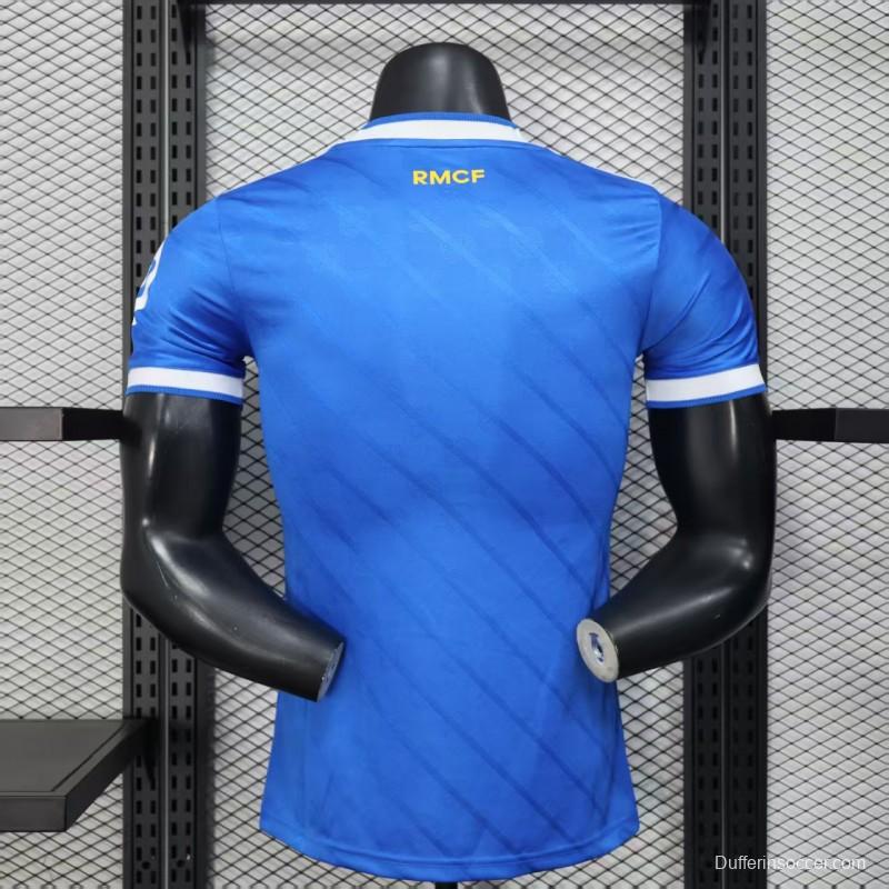 Player Version 25/26 Real Madrid Third Blue Jersey