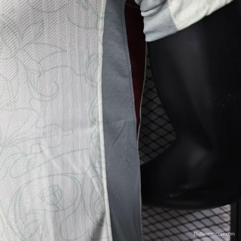 Player Version 2025 China Away WHITE  Jersey