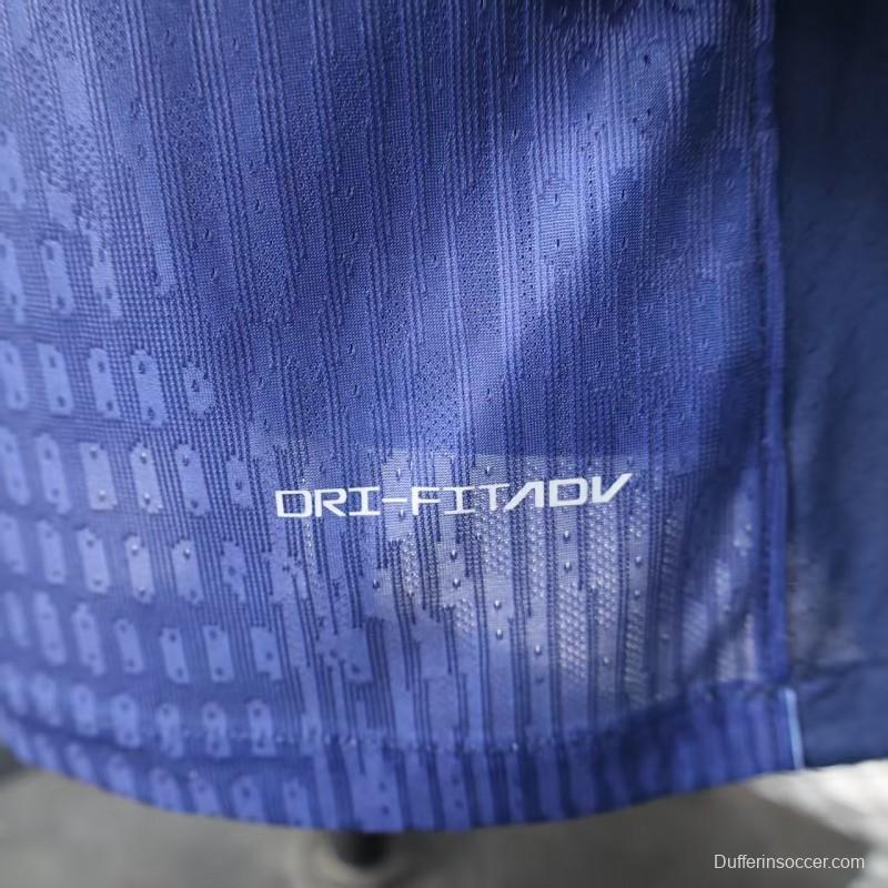 1 Star Player Version 25/26 PSG Home Jersey With Match Date Printing