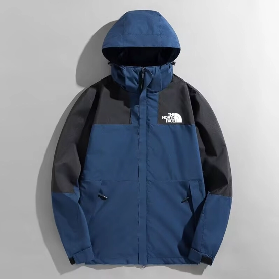 2025 The North Face Navy/Black Waterproof Jacket 0085