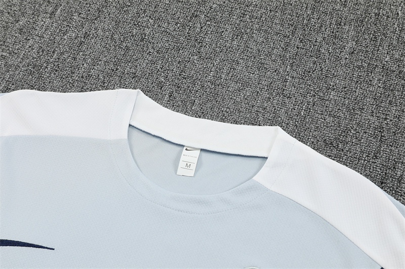 25/26 Tottenham Hotspur Grey with XS Short Sleeve+Soccer Shorts