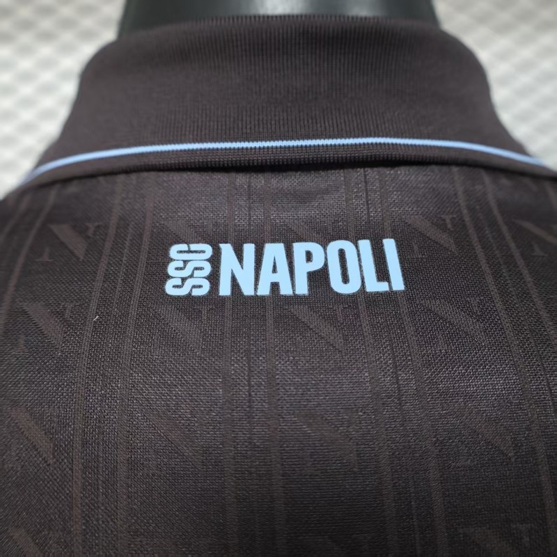 Player Version 25/26 Napoli Third Black Jersey