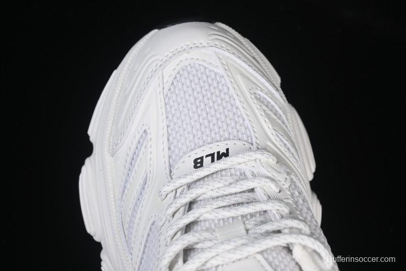 New York Yankees Chunky A Height-Increasing Thick Sole Casual Running Shoes - 3ASHW055N07WHS