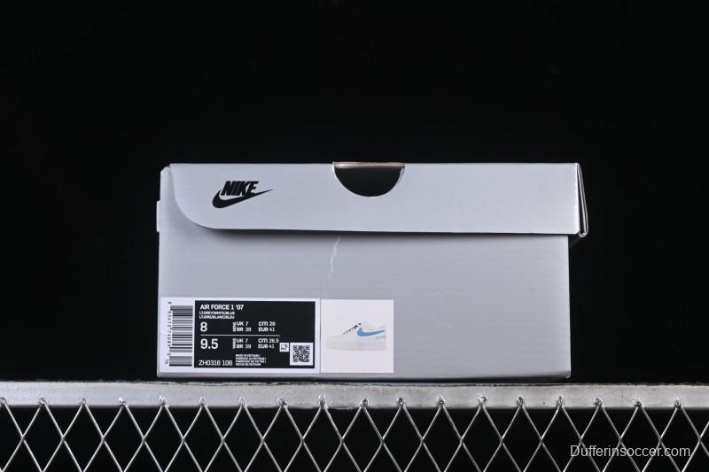 Nike Air Force 1'07 Low Graffiti Retro Low-Top Casual Sneakers - ZH0316-106