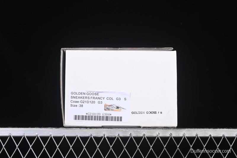 Golden Goose True Star Distressed Leather Sneakers - GGDB