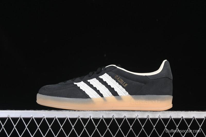 Adidas Originals Gazelle Indoor Retro Casual Slip-Resistant Wear-Resistant Low-Top Skate Shoes - JS1412