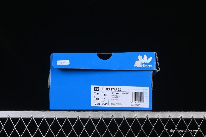 Adidas Superstar II Classic Shell Toe Casual Sneakers - JQ3914