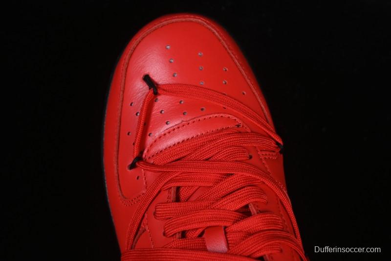 Nike Off White Air Force 1 '07 Low Casual Sports Sneakers - DD1876-600