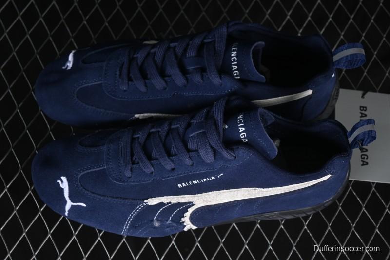 Puma Speedcat Paris Collaboration Low-Top Lifestyle Casual Shoes - 406519-04