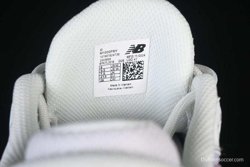 New Balance 1000 Series Retro Dad Style Low-Top Casual Running Shoes - M1000PSY