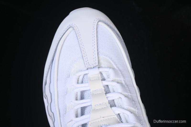 Nike Air Max 95 Retro Cushioned Running Shoes with Air Sole - CT1268-100