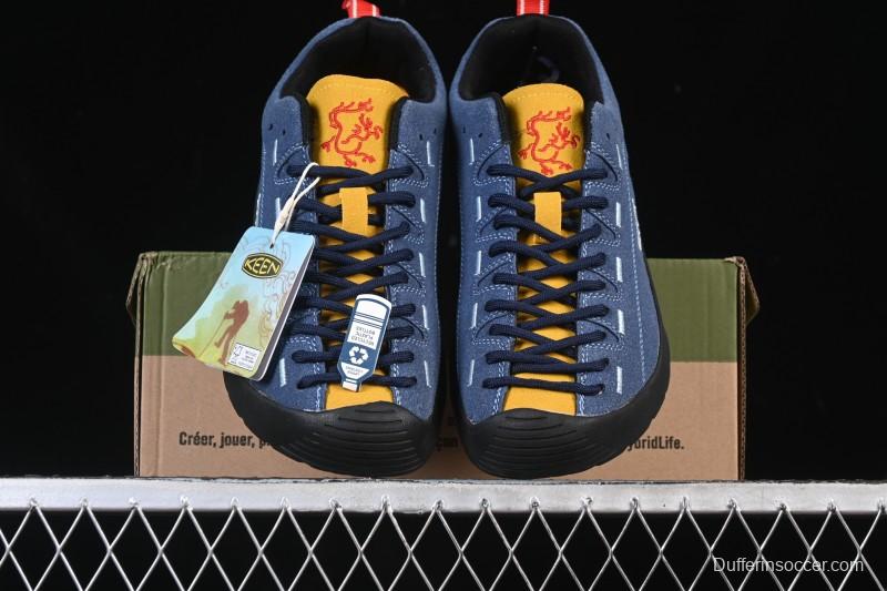 Keen Jasper Japanese Street Retro Outdoor Shoes - 2266 Darkblue