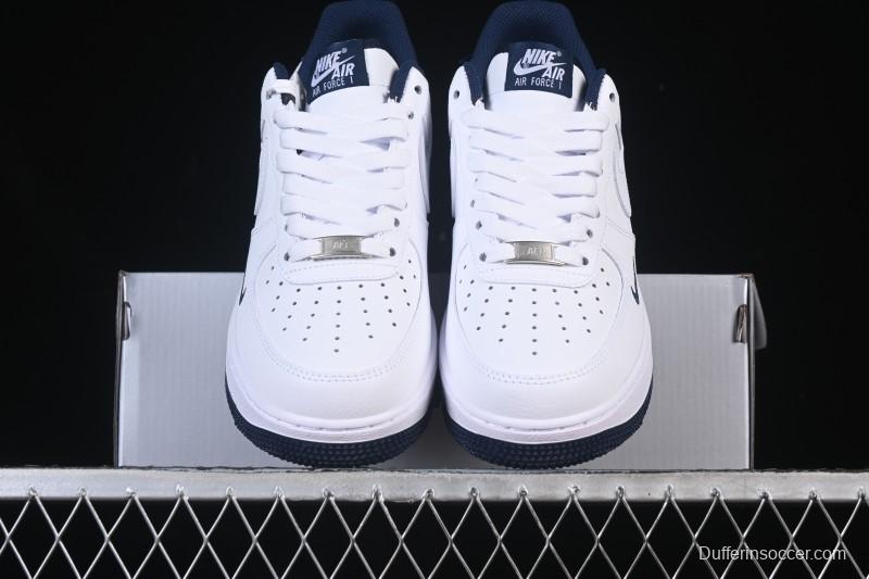 Nike Air Force 1'07 Low White Blue Casual Sneakers - ZH0316-119