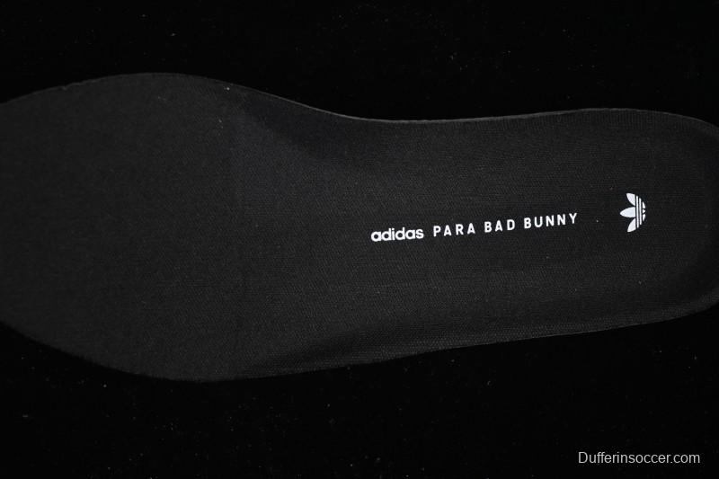 Adidas Gazelle Indoor Bad Bunny Collaboration Retro Low-Top Skate Shoes - JS5053