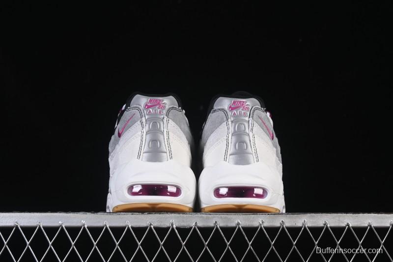 Nike Air Max 95 Retro Cushioned Running Shoes with Air-Sole Unit - HF7545-100