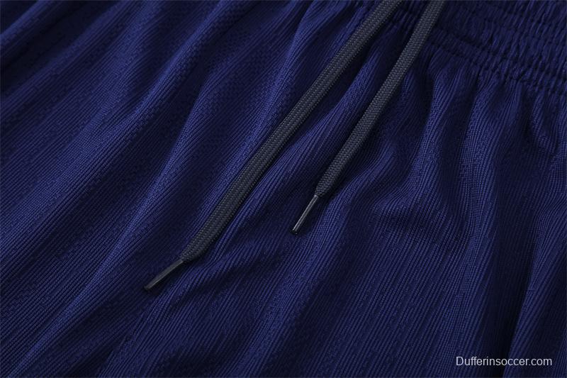 Player Version 25/26 Barcelona Orange T90 Half Zipper Jacket+Long Pants