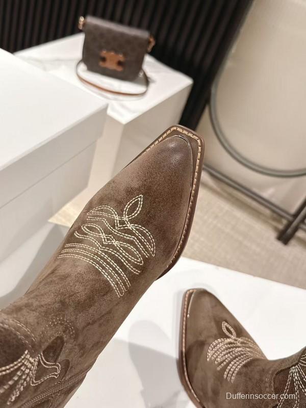 CELINE Fall/Winter 2025 Retro Fashion Ankle Boots - LY00440