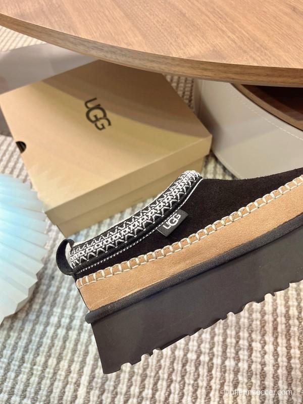 UGG Ethnic Tazz Series Thickened Heightening Slippers One-Step On - MJ00220