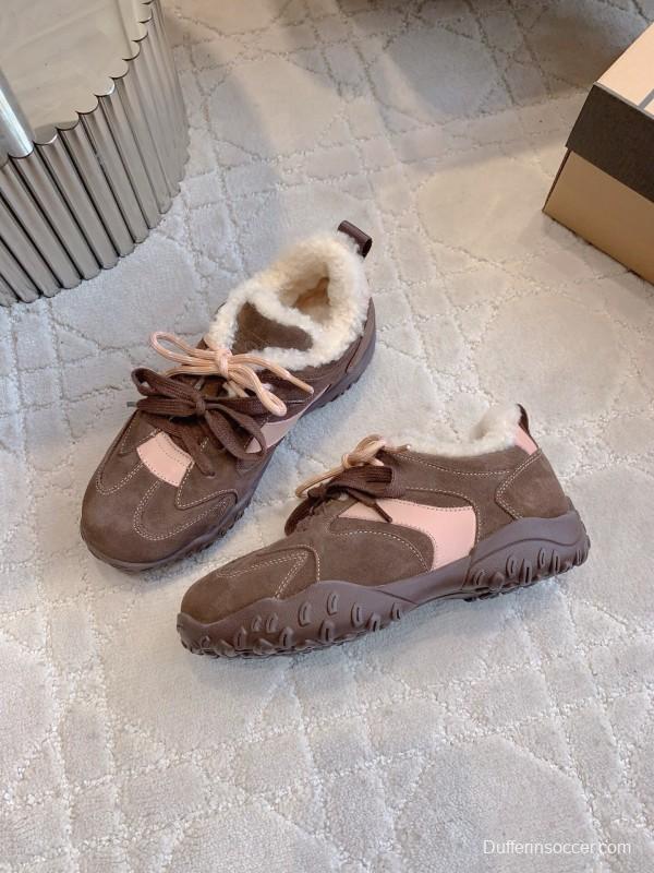 UGG 2025/SS New Wool Warm Platform Casual Shoes - AS00291